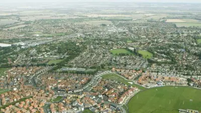 Artists impression of the future Didcot Garden Town development